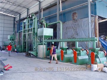 Máy bột cao su lốp 1 ~ 3 TPH Không gây ô nhiễm Độ an toàn cao