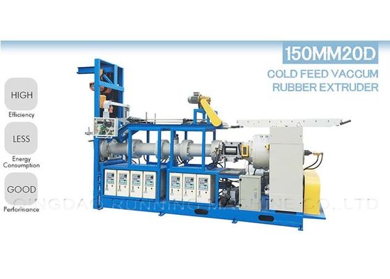 chất lượng  90 mm Cold Feeding Rubber Hose Extruder Extrusion Machine with Temperature Control System nhà máy sản xuất